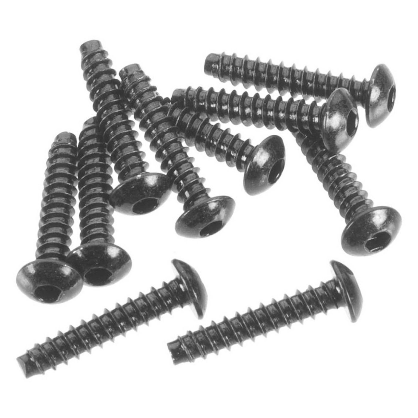 Axial AXA0437 Hex Socket Tapping Button Head M3x15mm Blk