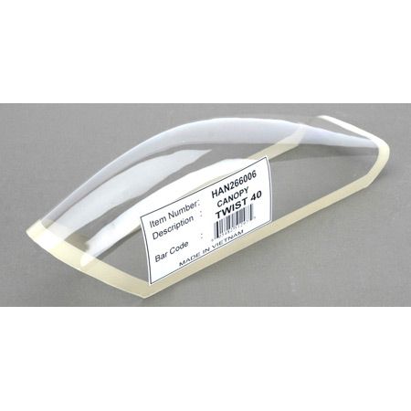 Hangar 9 Canopy: Twist 40 ARF (2)
