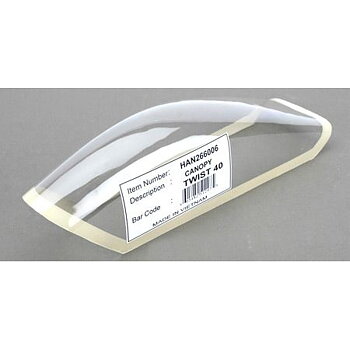 Hangar 9 Canopy: Twist 40 ARF (2)
