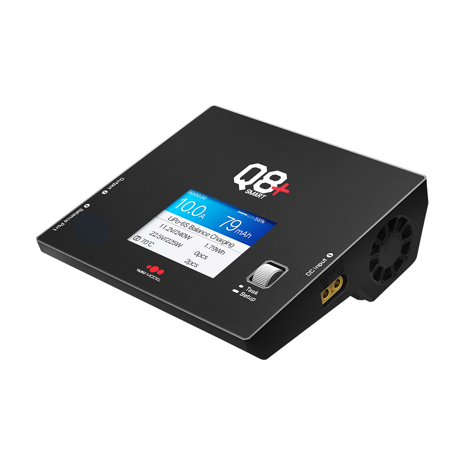 Q8 Plus Smart Charger AC/DC 200W 14A LCD