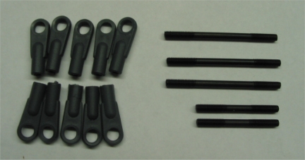 Heavy Duty  Rotor Head Rod Set - Tempest 3D/Spectra (Tempest