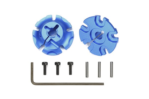 Tamiya 22043 The Hornet Clamp Type Aluminum Wheel Hubs (2pcs.)