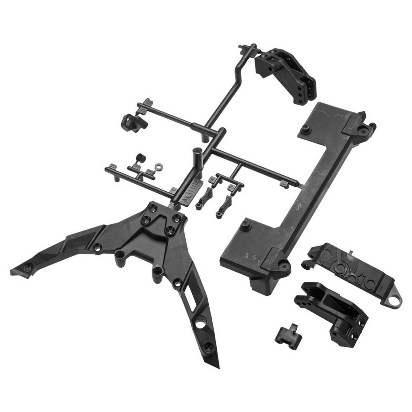 Axial AX31104 Rear Chassis Electronic Components Yeti
