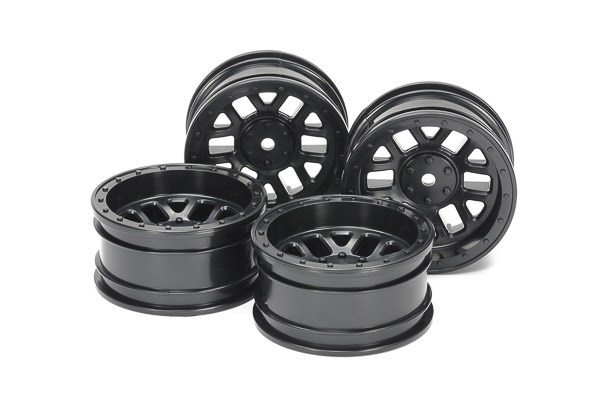 Tamiya 51686 CC-02 12-Spoke Wheels (26mm Width, Offset +6)