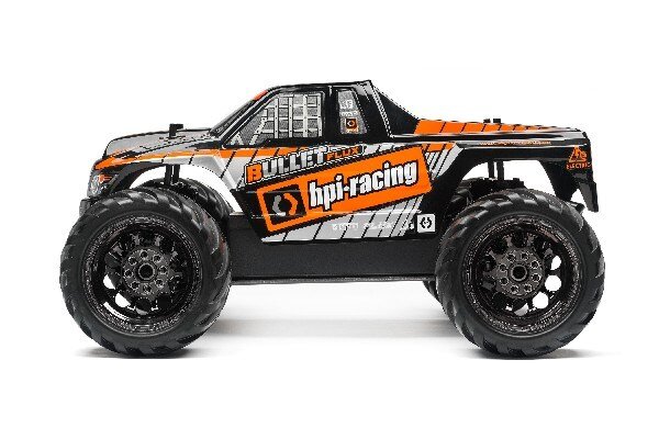 HPI HP115515 Bullet Mt Clear Body W/ Nitro/Flux Decals