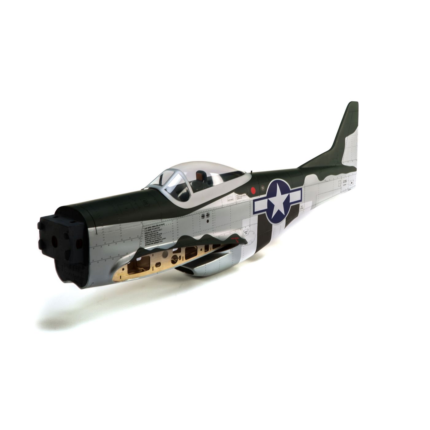 Hangar 9 Fuselage w/ Hatch: P-51D 20cc