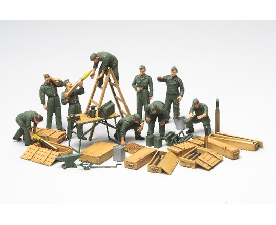 TAMIYA 32547 1/48 Ger. field maintenance set