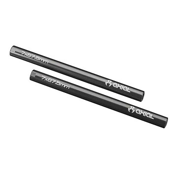 Axial AX30792 Threaded Aluminum Link 7X87.5mm Grey (2)