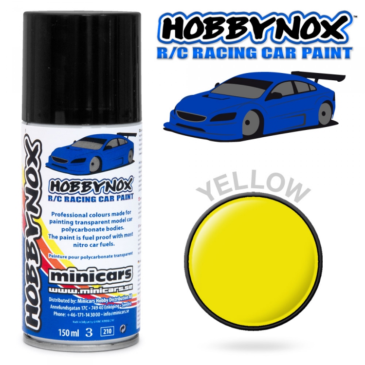  Yellow R / C Racing Spray Color 150 ml
