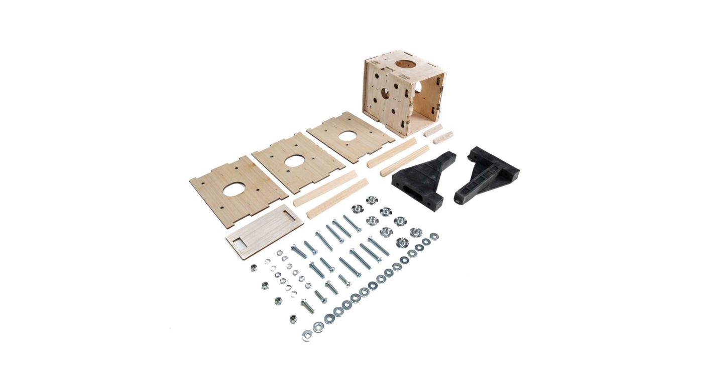 Hangar 9 Engine/Motor Mount: P-51D 20cc