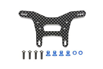 Tamiya 22057 XV-02 Carbon Damper Stay (Front)