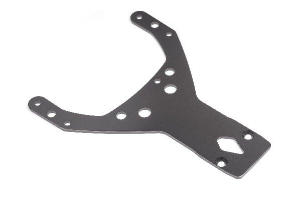 HPI HP115758 Front Upper Plate (Gunmetal)