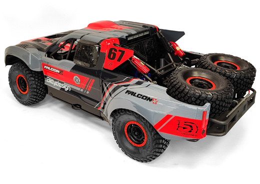 BITTYDESIGN BDTRX7-FLCK FALCON-X Body for TRAXXAS UDR (Unpainted/Cut-out) 1.5mm - 10