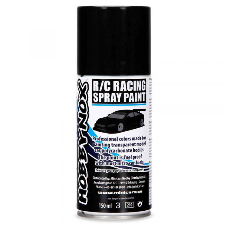 Hobbynox Glitter Silver R/C Racing Spray Paint 150 ml