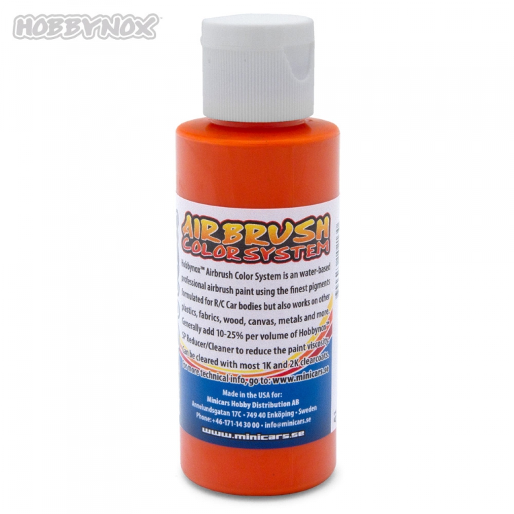 Hobbynox 22050 Airbrush Color Solid Orange 60ml - 2