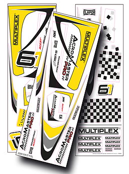 Multiplex Acromaster Pro Dekalark Gul/Svart
