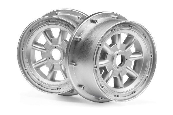 HPI HP115765 Ml-8 Wheel Silver (120X60Mm/2Pcs)
