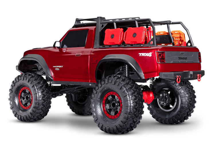 Traxxas TRX-4 Sport Scale Crawler High Trail Truck 1/10 RTR Röd - 12