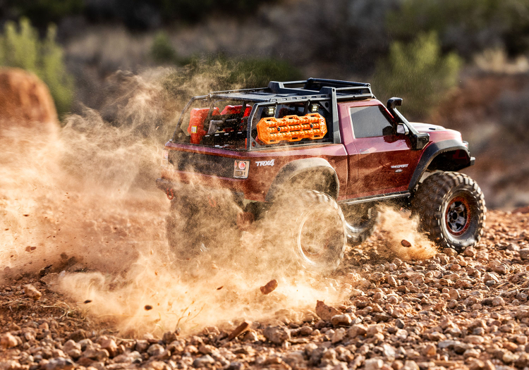 Traxxas TRX-4 Sport Scale Crawler High Trail Truck 1/10 RTR Röd - 21