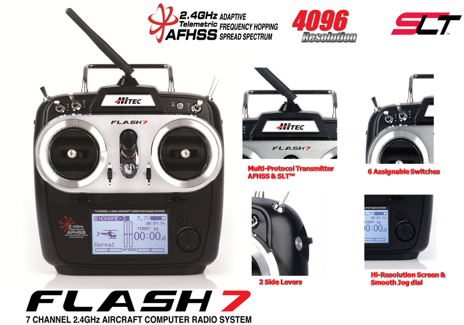Hitec Flash 7, utan mottagare
