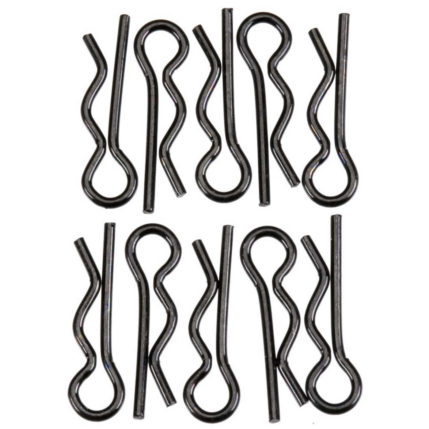 Axial AXA1059 Body Clip 6mm Black (10) - 2