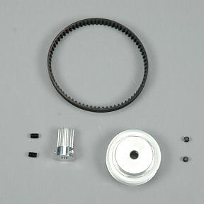 38 / 13 Pulleys--17.53:1 Ratio