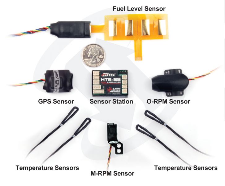 Hitec HTS-SS Full Telemetry Combo Pack