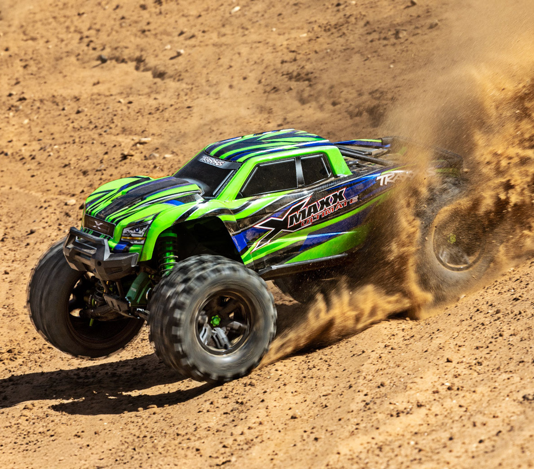 Traxxas X-Maxx ULTIMATE 4WD Brushless TQi TSM Green-X Limited Edition - 10