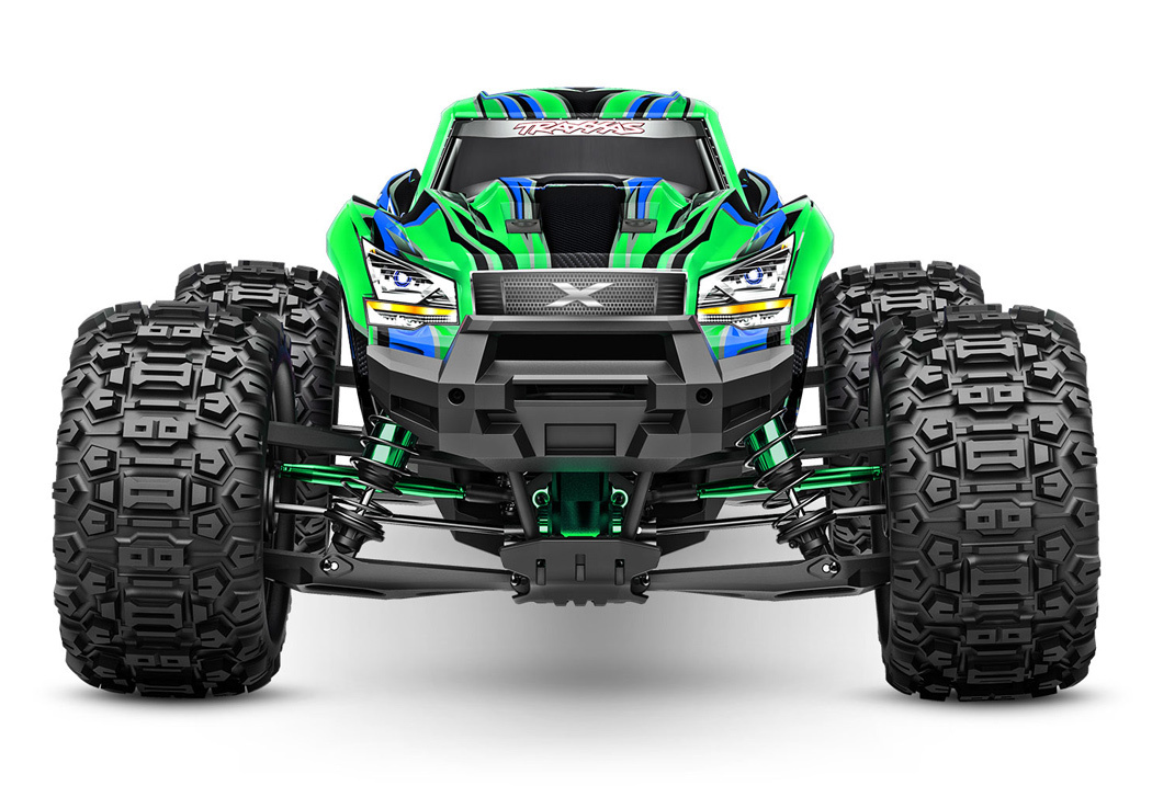 Traxxas X-Maxx ULTIMATE 4WD Brushless TQi TSM Green-X Limited Edition - 7