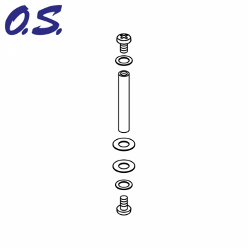 O.S.Engine 23874300 Axel Arm 21XM