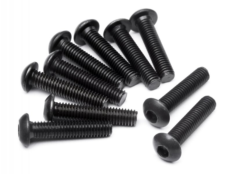 Button Head  M2x16 10st