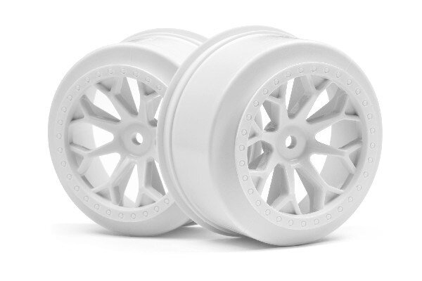 HPI HP116741 8-Shot Sc Wheel (White/2Pcs)
