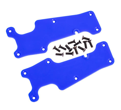 Traxxas 9633X Bärarmsskydd Fram V+H Blå Sledge