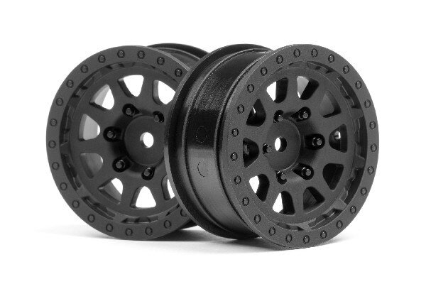 HPI HP116840 Cr-10 Wheel 1.9 (Black/2Pcs)