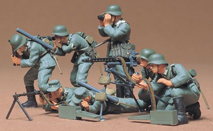 Tamyia 35038 1/35 TYSK MASKINGEVÆRPOST