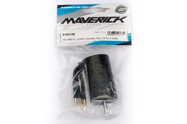 Maverick RC MV150168 MM-3660-BL 3300KV BRUSHLESS MOTOR (5.0MM SHAFT) - 3