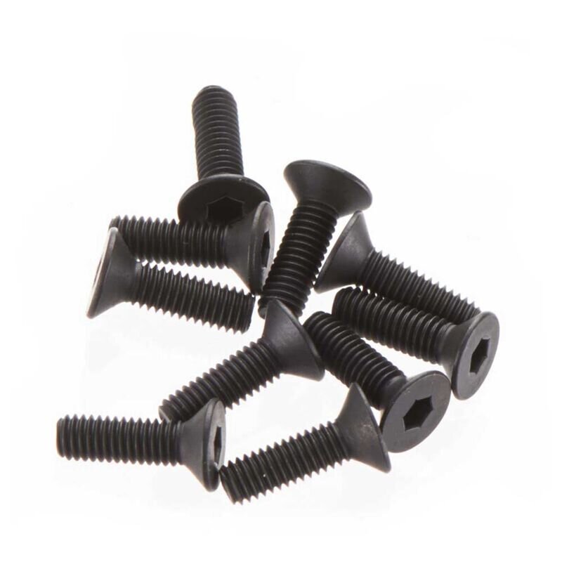 Axial AX31185 M3x10mm Hex Socket Flat Head (10)