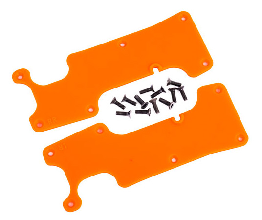 Traxxas 9634T Bärarmsskydd Bak V+H Orange Sledge