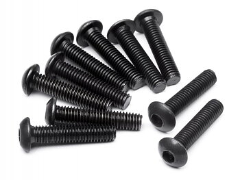 Button Head M4x10 10st