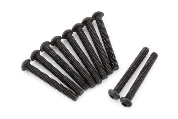 HPI HP116864 Button Head Screw M2.5X20Mm (Hex Socket/10Pcs)