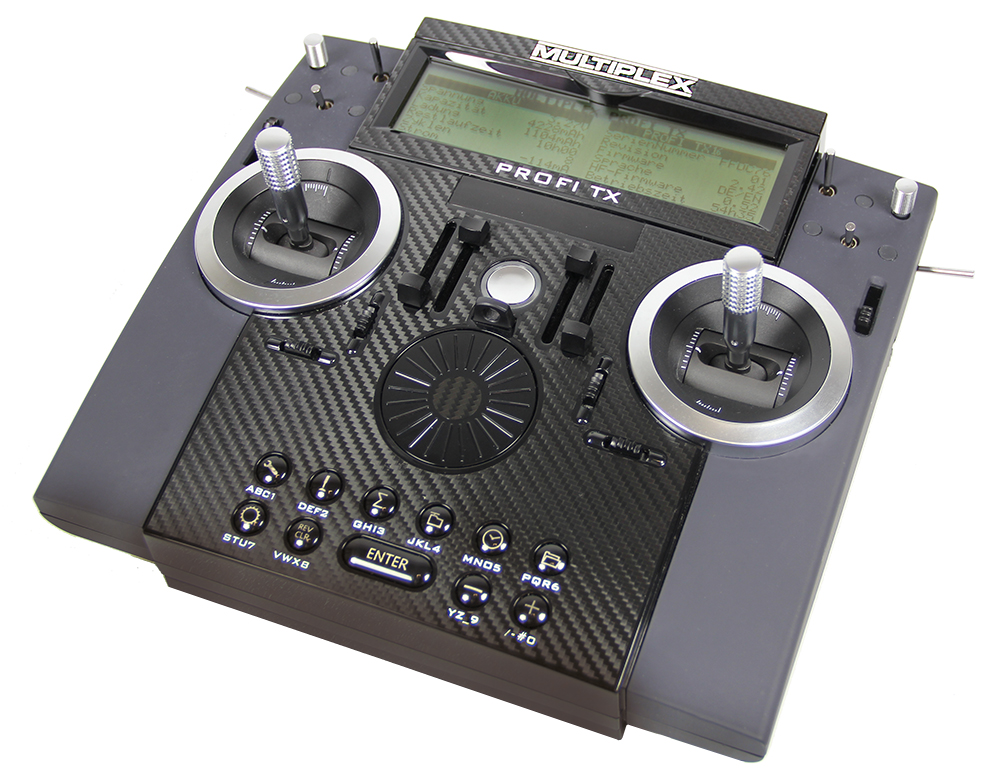 Multiplex PROFI TX Dekal Carbon Svart - 2