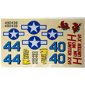 Hangar 9 Decal Set: Hangar 9 P-47 Thunderbolt PNP