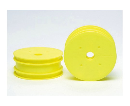 TAMIYA 54285 DN-01 F dish wheels fluo Yellow - 2