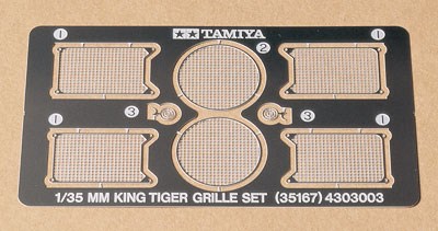 Tamyia 35167 1/35 FOTOÆTSDELE T/KINGTIGER