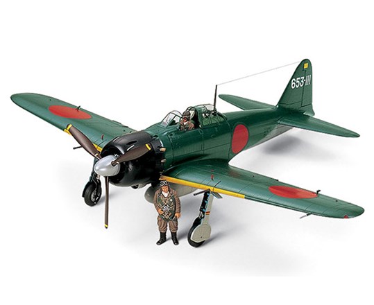 TAMIYA 60318 1/32 A6M5 Zero Model 52 (Zeke) - 2