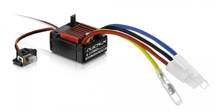 QuicRun WP 1060 Speed ​​control for brush motors 2-3S LiPo - 2