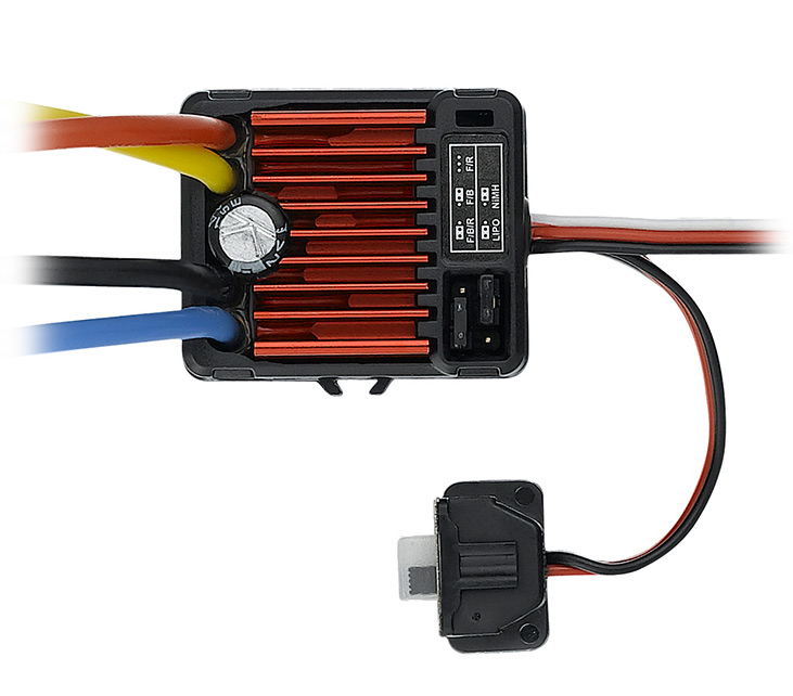 QuicRun WP 1060 Speed ​​control for brush motors 2-3S LiPo - 3