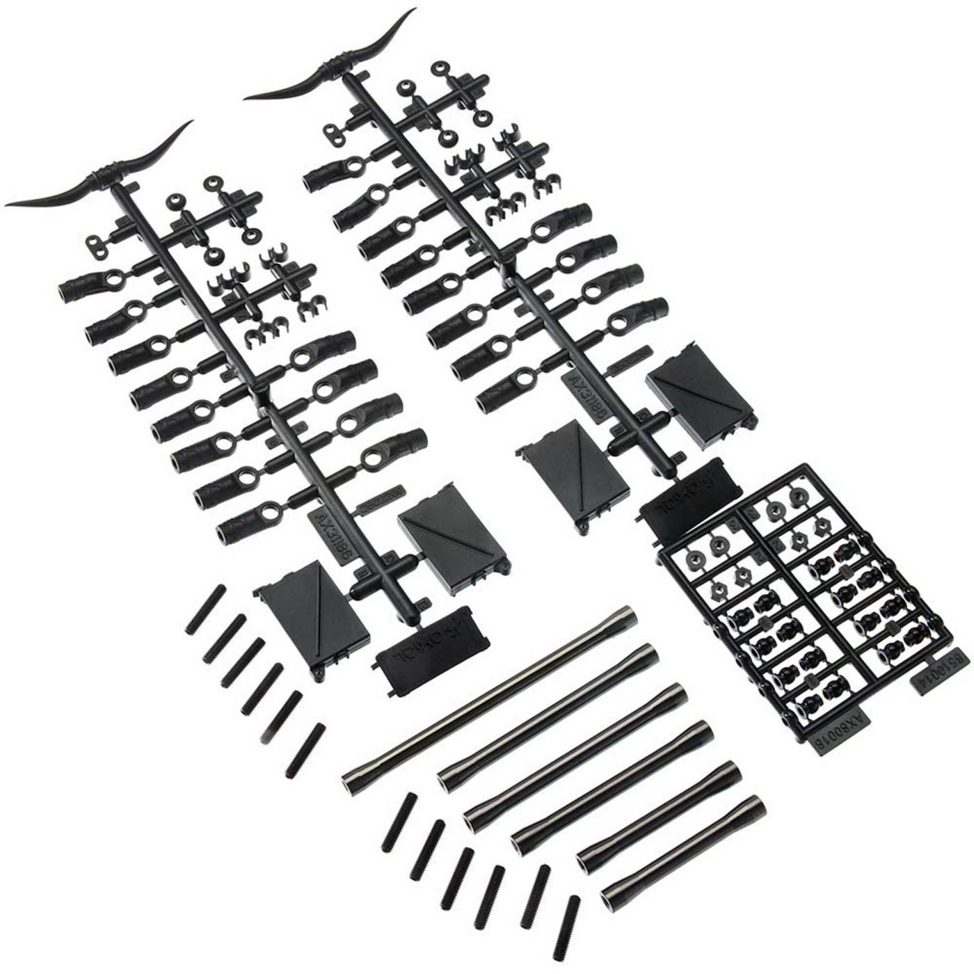 Axial AX31465 Front Link Set Aluminum SCX10 II