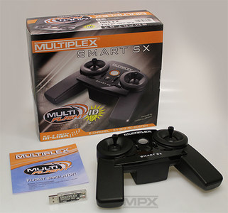 Multiplex Flygsimulator MultiFlight Plus Set med Smart SX 6 Mode 2/4 - 2