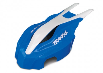 Traxxas 7912 Kåpa främre Blå/Vit Aton